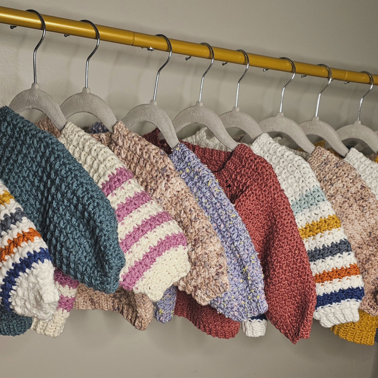 Baby Avrii Sweater - Hand Crocheted