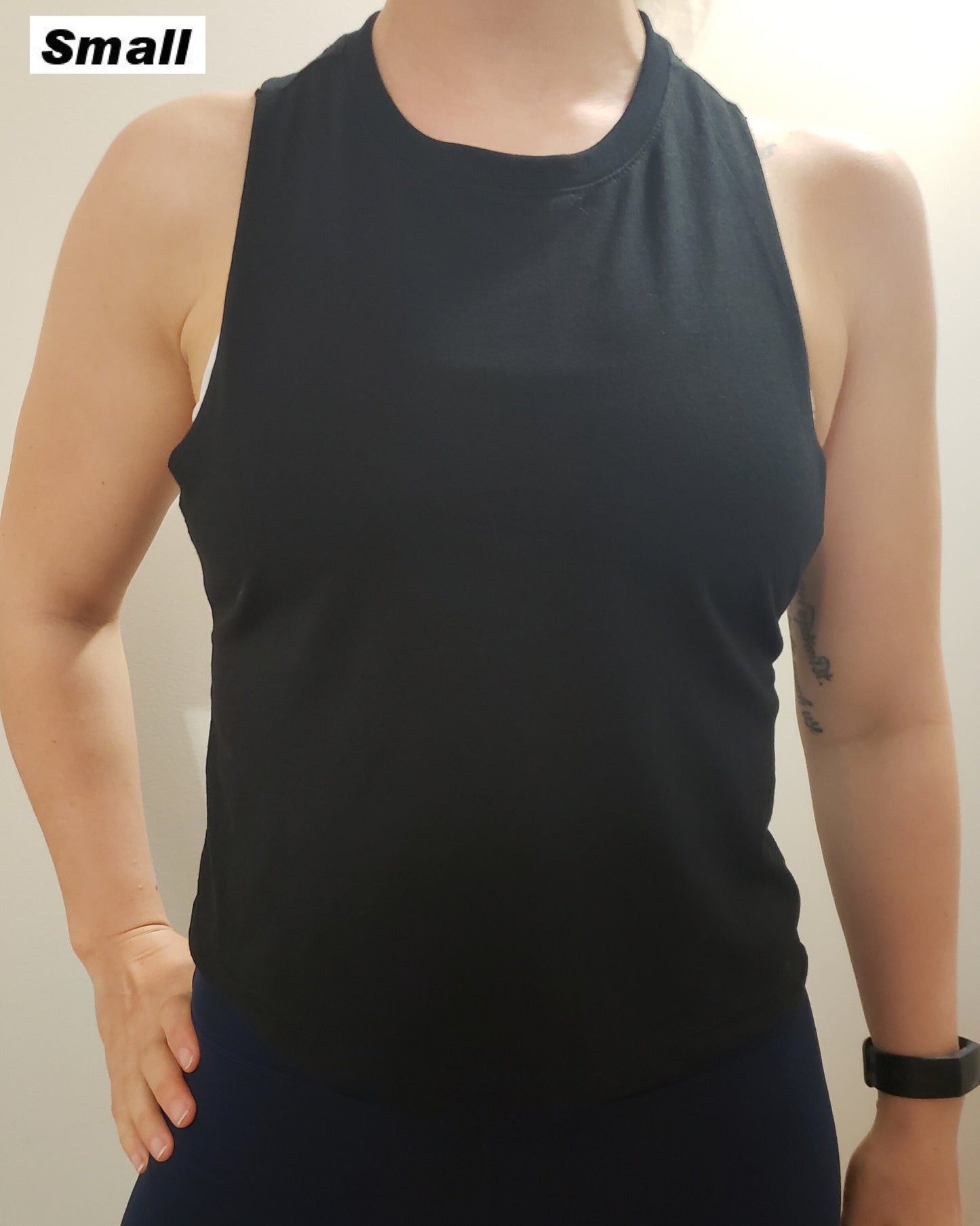 Hand Embroidered Lilies Halter