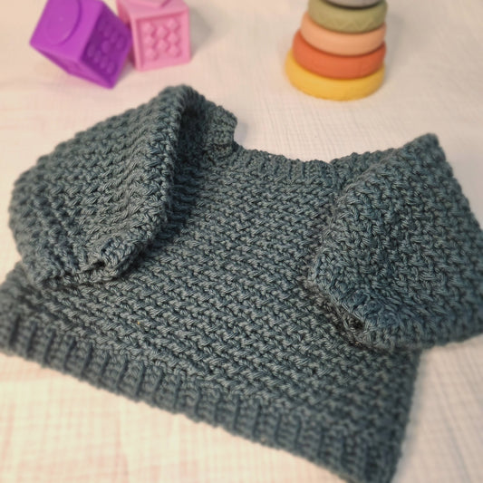 Baby Avrii Sweater - Hand Crocheted