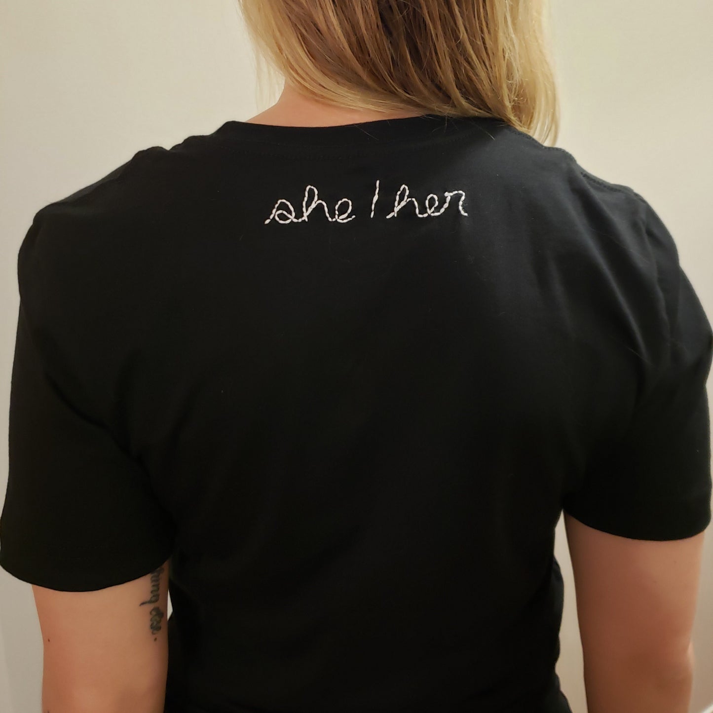 Love is Love Hand Embroidered Shirt