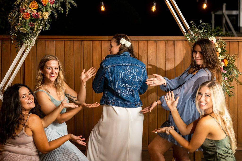 Custom Embroidered Wedding Jacket