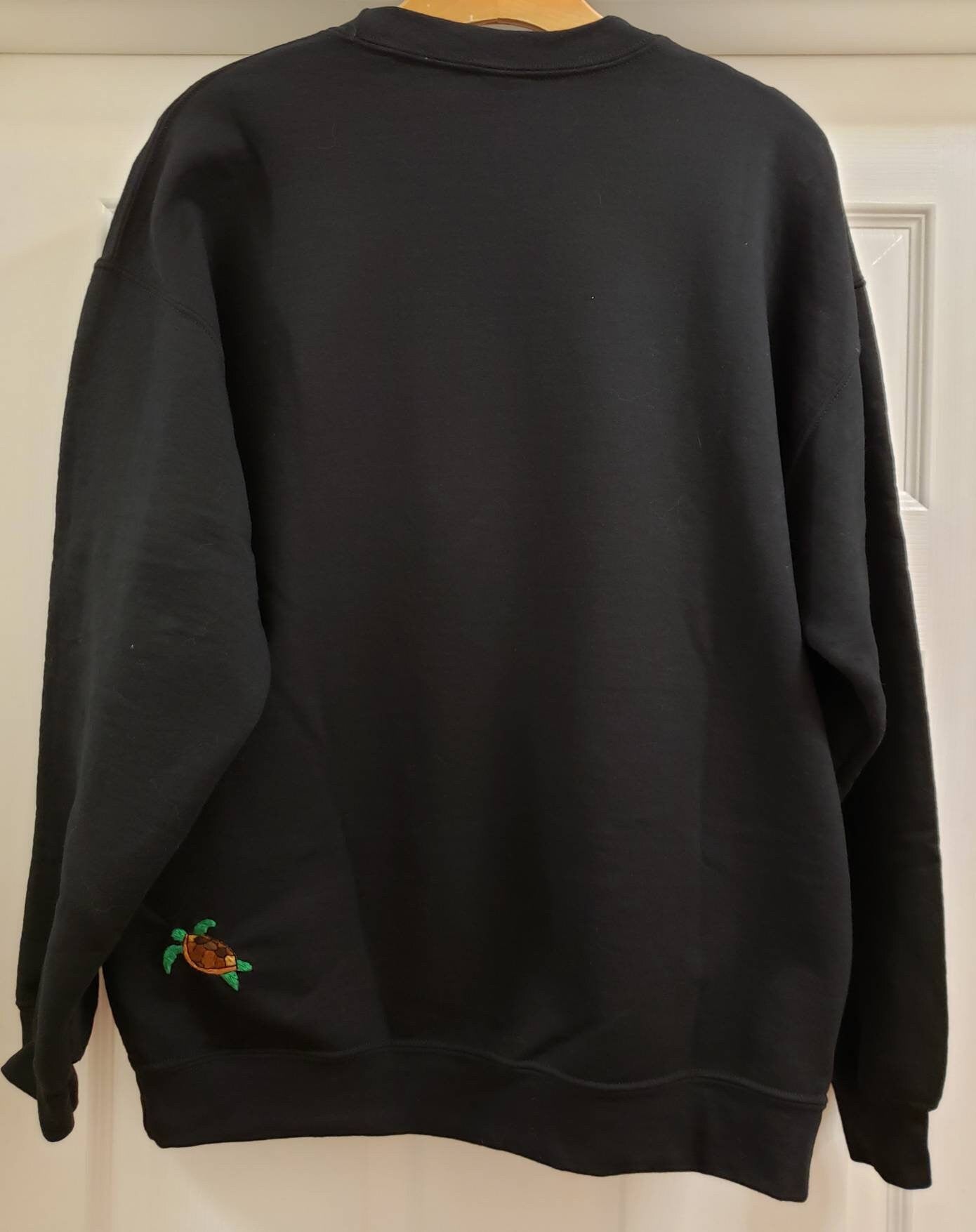 Slow Living Hand Embroidered Sweatshirt